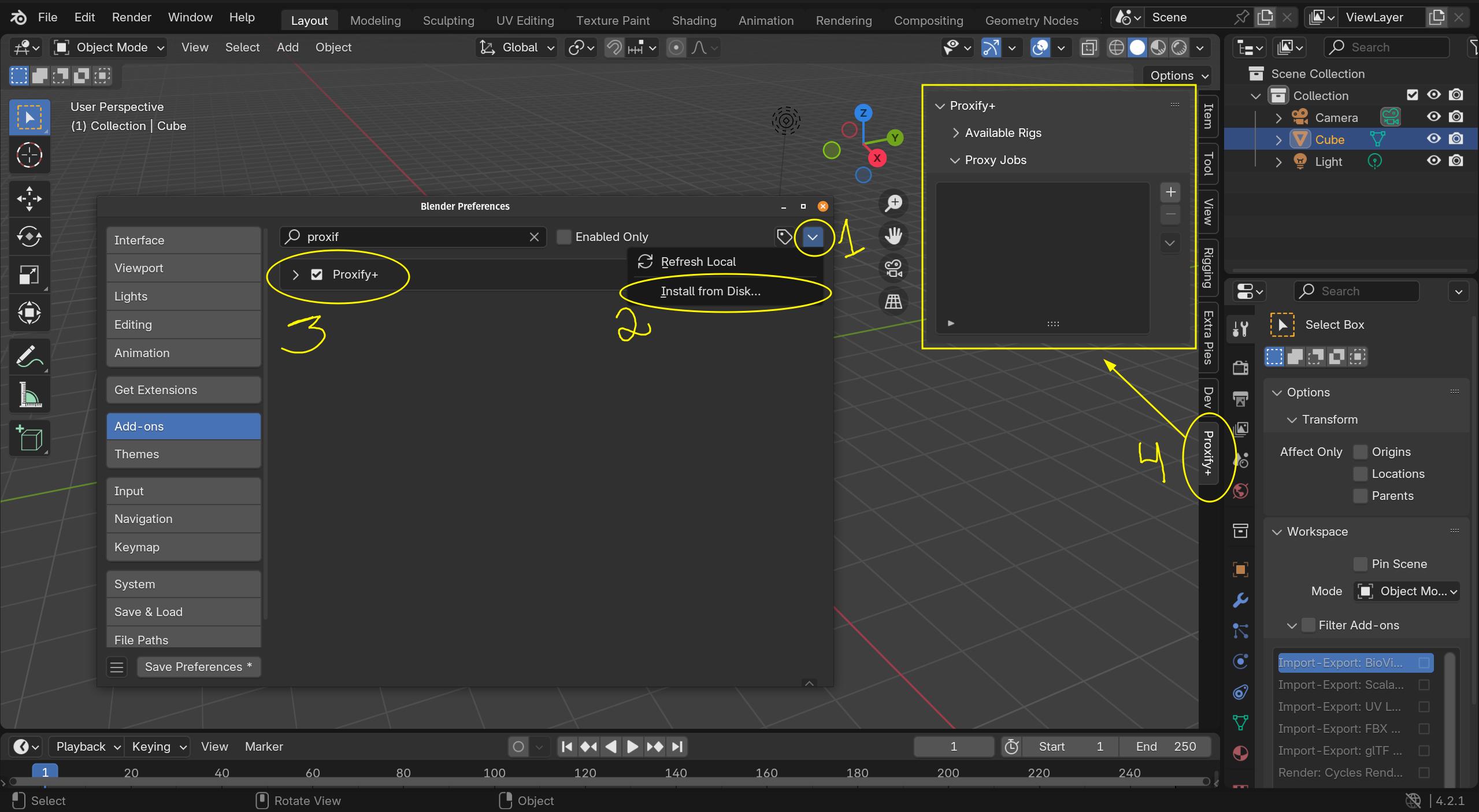Installation Screenshot